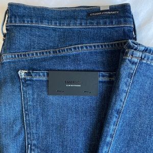 NWT Citizens of Humanity Emerson Slim Boyfriend Denim Jeans Size 33